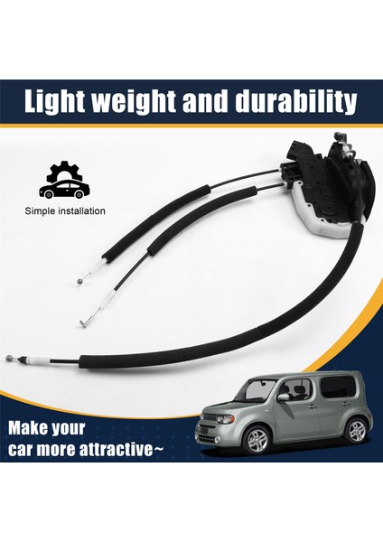 82500-1FA1D 2pins Nissan Cube Için Arka Sağ Kapı Kilit Aktüatör 1 8l 2009-2014 825001FA1D Otomatik Aksesuarlar (Yurt Dışından) fırsatları