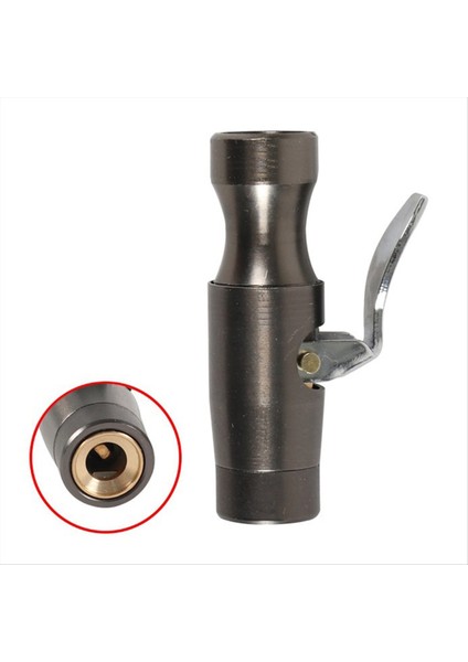 Air Chuck Open Flow Çift Çeneleri Lastik Chuck&#39 A Kilitle Kilitle Klipsli Şişirme Göstergesi Kompresör Aksesuarları (Yurt Dışından) fırsatları