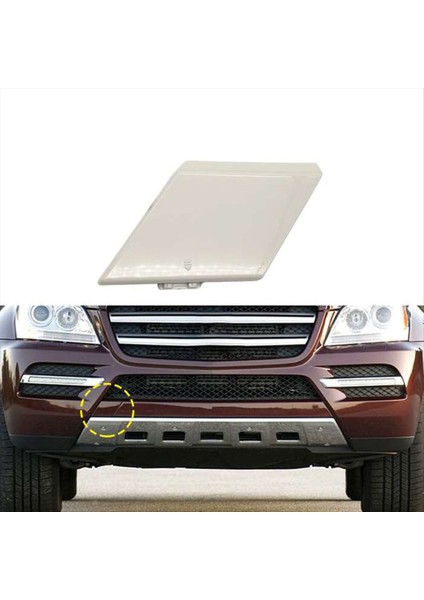 Araba Ön Tampon Çekme Kancası Kapak Boyası 1648846622 Mercedes-Benz Gl W164 2010-2012 Tow Hook Cap (Yurt Dışından) fiyatları