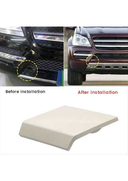 Araba Ön Tampon Çekme Kancası Kapak Boyası 1648846622 Mercedes-Benz Gl W164 2010-2012 Tow Hook Cap (Yurt Dışından) fırsatları