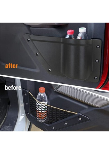 Ön Kapı Depolama Kutusu Su Kupası Tutucu Saklama Kutusu Iç Aksesuarlar 2021-2022 Ford Bronco 2pcs (Yurt Dışından) fırsatları