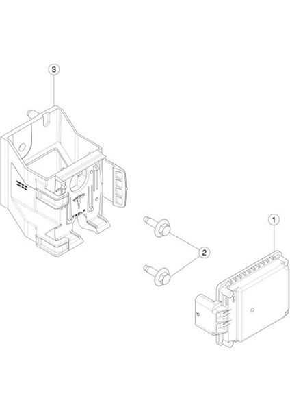 Ön Tampon Radar Sensörü Braketi 1500123-00-B Tesla Için Model Y 2020-2023 Radar Alıcı Acc Destek Braketi 150012300B (Yurt Dışından) modelleri