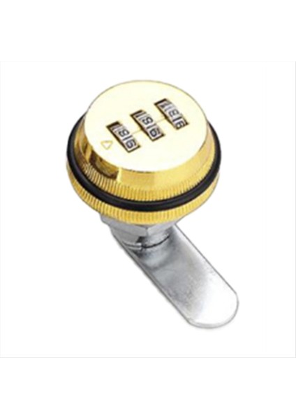 3 Haneli Kombinasyon Cam Kilit 30MM Anahtarsız Parola Kilit Posta Kutusu Dolabı Mekanik Kilitler Posta Kutusu Dolabı Kapısı B (Yurt Dışından)