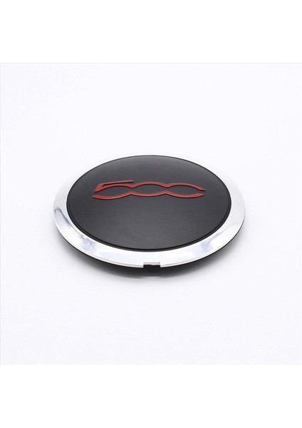 3 Pcs 133MM Fiat Için Hubcap 500 Tekerlekler Merkez Hub Kapakları 68078419AC 68078421AC Toz Kapağı 51884863 Kırmızı (Yurt Dışından) modelleri