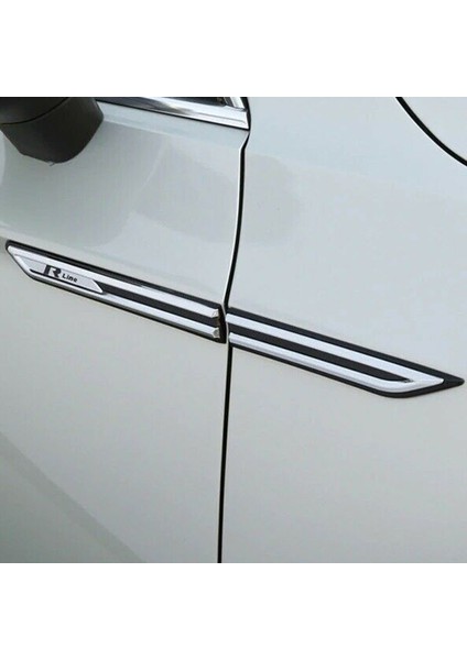 Passat B8 Krom Araç Yan Çamurluk Dekorasyon Çıkartması Araba Çamurluk Trim Aksesuarları (Yurt Dışından) fiyatları