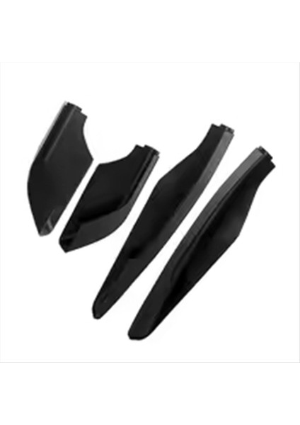 4pcs Abs Araba Çatı Bagaj Rafı Raylı Son Kapak Kabuğu Koruyucu Mitsubishi Pajero V73 V93 V97 2009-2018 (Yurt Dışından) modelleri