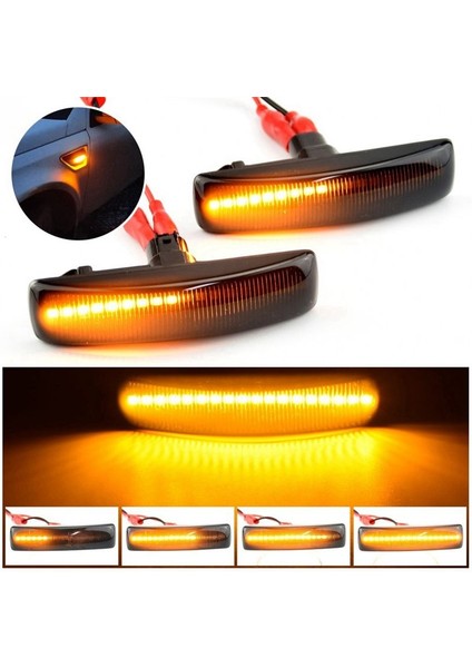 Land Rover Discovery Için Akışlı Çamurluk Yan Işık Side Sinyal Çamurluk Işık Otomobil 3/4 Lr2 Range Rover Sport (Yurt Dışından) indirimleri