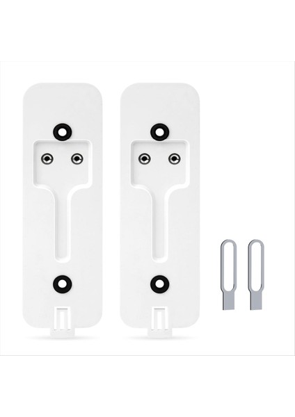 Göz Kırpma Video Kapı Zili Montaj Aksesuarlı Arka Plaka Parçası (Beyaz-2 Paketi) Arka Plaka Yedek (Yurt Dışından)