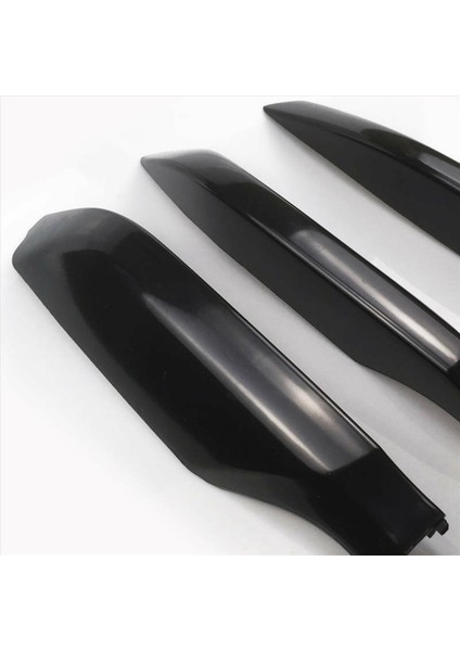 12PCS Siyah Abs Araba Çatı Rafı Kapak Ray Kabuğu Toyota Prado FJ150 2010-2019 Için Koruma (Yurt Dışından) fırsatları