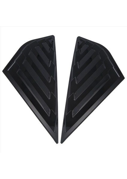 Parlak Siyah Araç Arka Cam Panjurları Yan Tuyere Karterler Havalandırma Kapağı Ford Focus Mk3 Hatchback 2012-2018 (Yurt Dışından) modelleri