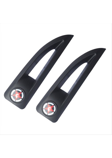 Jeep Wrangler Için 1 Çift Kaput Yan Havalandırma Kapağı Döşeme Jk 2007-2017 Siyah (Yurt Dışından)