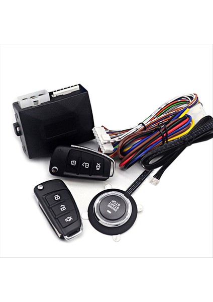 Otomatik Araba Alarmı Autostart Akıllı Ateşleme Sistemi Uzaktan Kumanda Arabalar Için Durdur Düğmesi (Yurt Dışından)