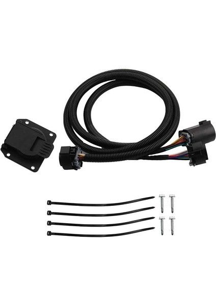 56070 7 Pin Kamyon Römorku Kablolama Kablo Demeti Ford Dodge Chevrolet Toyota Nissan Için Uzatma (Yurt Dışından) modelleri
