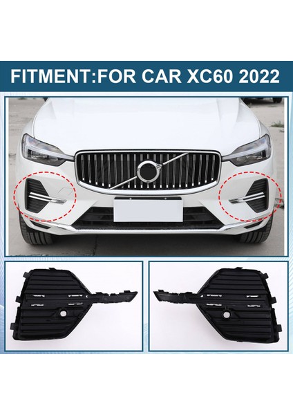 Lh 32234946 Rh 32234947 Volvo XC60 2022 Ön Izgara Alt Tampon Grille Sol ve Sağ Kapak Kiti (Yurt Dışından) fırsatları