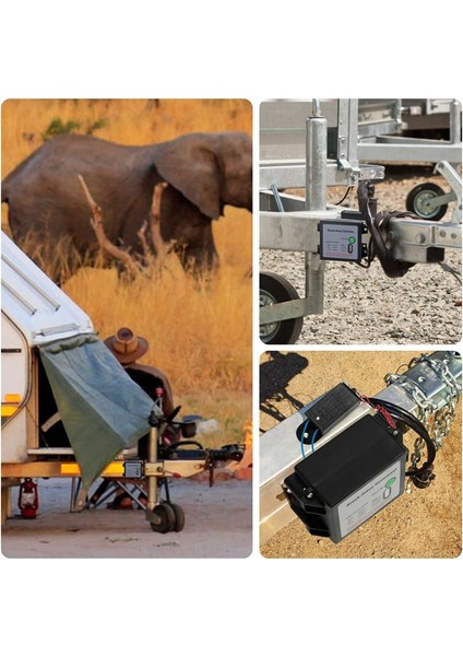 Römork Frenleri Parçalanma Kiti LED Test Işığı Elektrikli Kırılma Sistemi Evrensel Römork Fren Denetleyicisi (Yurt Dışından) modelleri