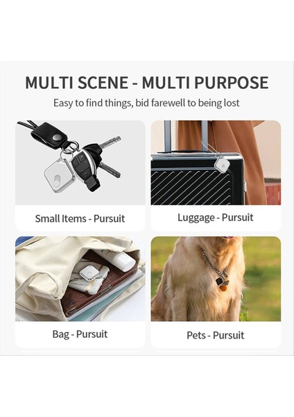 Uzun Mesafeli Akıllı Etiket Gps Tracker Hava Etiketi Keys Bulucu Bisiklet Önleyici Alarm Mini Bulucu Için Ios ile Çalışır (C) (Yurt Dışından) fiyatları