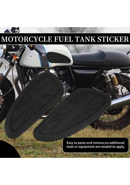 Motosiklet Kauçuk Tank Çekiş Padü Yan Gaz Kavrama Koruyucusu Royal Enfield Interceptor 650 (Yurt Dışından) fırsatları