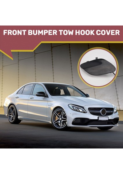 Ön Tampon Çekme Kancası Kapak Göz Kapağı Mercedes-Benz W205 C300 C400 C63AMG 2015 2016 A2058850724 (Yurt Dışından) fırsatları