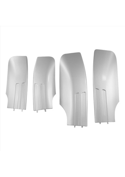 4pcs Araba Otomatik Dış Raf Çatı Rafı Demiryolu Demiryolu Sonu Kapak Kubbesi Kılıf Kılıfı Bmw E71 E72 X6 2008-2014 (Yurt Dışından)