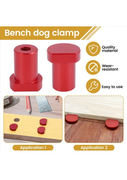 4pc Ahşap Tezgah Köpeği Alüminyum Alaşım Çalışma Tezgahı Peg T-Track Planlama Durdurma Konumlandırma Köpek Deliği Için Plana Fişi (20MM) (Yurt Dışından) indirimleri