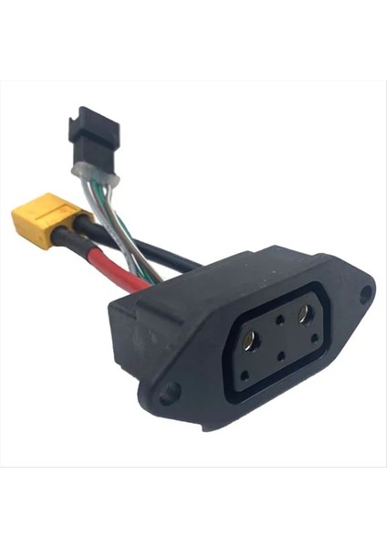 Süper Soco Lityum Pil Konektörü Şarj Cihazı Soket Hattı Süper Soco Tc Ts Tsx Cu Yuvarlak Iğne Için Dairesel Çizgi (Yurt Dışından)