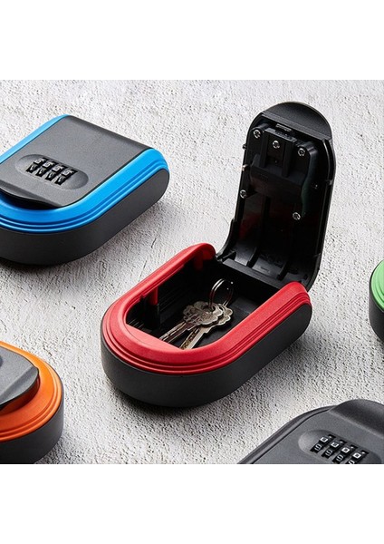 Anahtar Güvenli Kutu Hava Durumu Geçirmez 4 Sayı Kombinasyon Dış Mekan Anahtar Güvenlik Depolama Kılıfı Anahtar Kilit Kutusu Duvar Monte Siyah (Yurt Dışından) modelleri