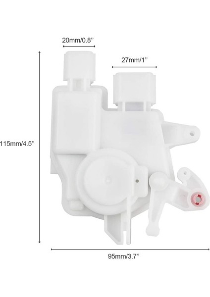 Kapı Kilidi Aktüatörü Honda Acura Accord 72115-SDA-A01 (Sağ Ön) (Yurt Dışından) fiyatları