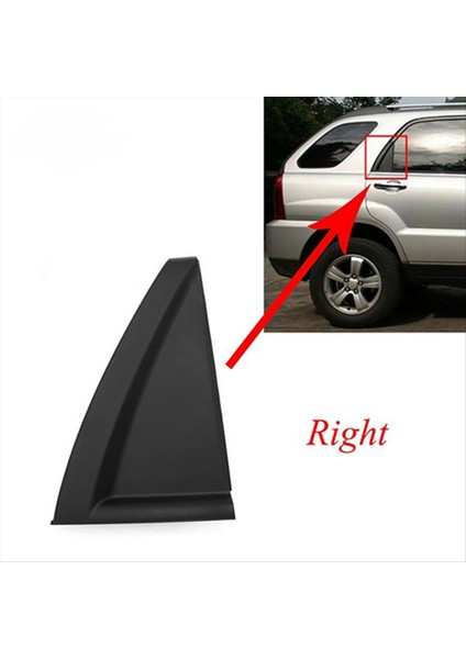 Kıa Sportage 2005-2010 Için Delta Pullama Üçgen Trim Panel 83840-1F001 Dışarıdaki Araba Arka Kapı (Yurt Dışından) fiyatları