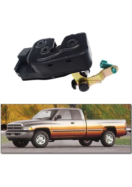 1pcs Yolcu Sağ Tarafı Arka Kapı Mandalı Dodge Ram 1500 2500 3500 1998-2002 55275100 (Yurt Dışından)