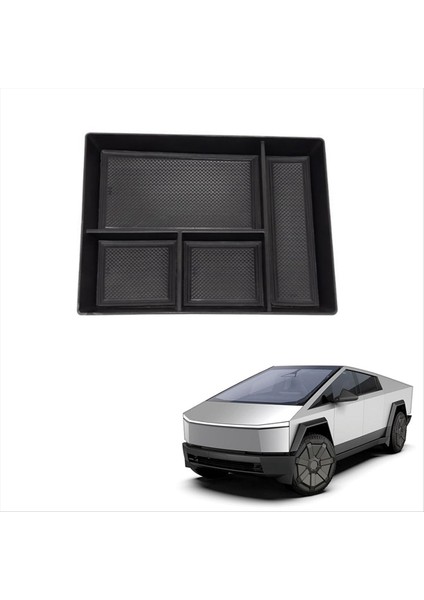 Tesla Cybertruck 2024 Gösterge Tablosu Eldiven Çekmecesi Depolama Kutusu Tepsisi Iç Aksesuarlar Için Eldiven Kutusu Organizatörü (Yurt Dışından) modelleri
