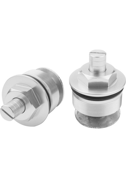 41MM Motosiklet Ön Şok Emici Vidalı Çatal Kapak Kapağı Ön Yükleme Honda CB400 (Gümüş) Için Cıvatalar (Yurt Dışından) fiyatları