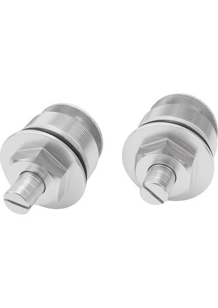 41MM Motosiklet Ön Şok Emici Vidalı Çatal Kapak Kapağı Ön Yükleme Honda CB400 (Gümüş) Için Cıvatalar (Yurt Dışından) modelleri