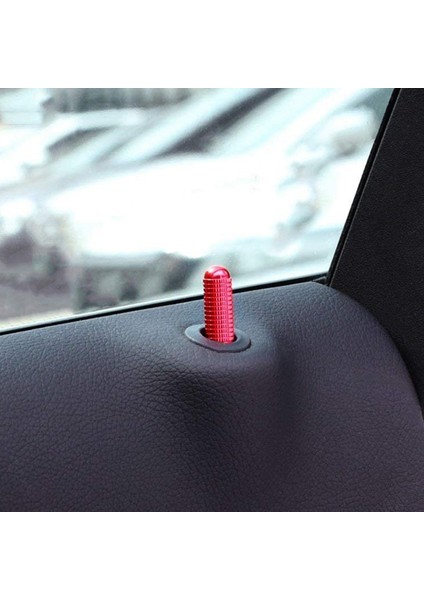 4pcs Kırmızı Alüminyum Cıvata-On Mercedes Cla Gla Sınıfı Için Kapı Kilit Düğmelerini Değiştirin (W117 C117 X156) (Yurt Dışından) indirimleri