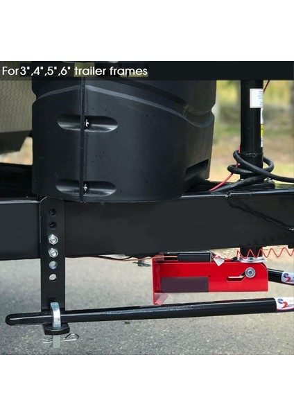 2pcs Trailer Sway Kontrol Braketi 95-01-5600 Ekolayzer Için 3 4 5 6in Römork Çerçevesi Için (Yurt Dışından) fiyatları