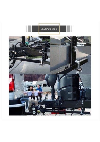 2pcs Trailer Sway Kontrol Braketi 95-01-5600 Ekolayzer Için 3 4 5 6in Römork Çerçevesi Için (Yurt Dışından) modelleri