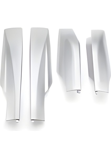 4pcs/set Araba Çatı Rafı Rayları Toyota Rav4 XA30 2006-2012 Gümüş Çatı Bagaj Raf Kapağı (Yurt Dışından)