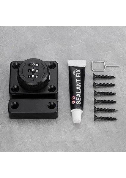 Mekanik Anahtarsız Kabin Kilidi Döner Çekmece Kilit Kombinasyon Kilidi Kombinasyon Kablosu Dosya Kabini Kilidi (Siyah) (Yurt Dışından) indirimleri