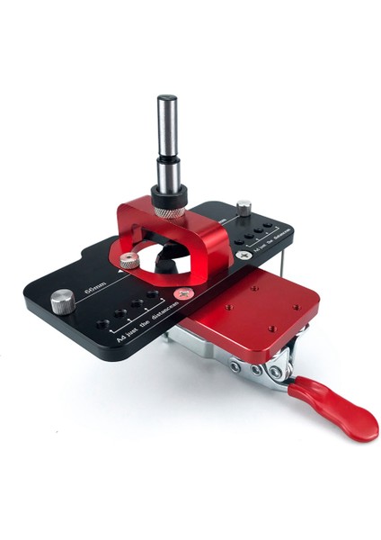 35MM Menteşe Sıkıcı Jig Ahşap Deliği Delme Kılavuzu Fikstür Delik Açıcı Şablon Kapı Dolapları (Yurt Dışından)