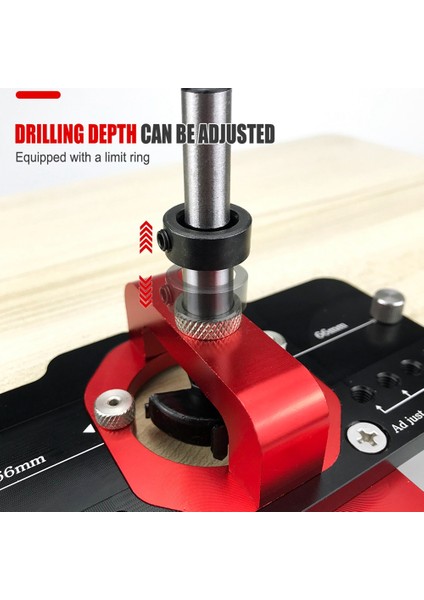 35MM Menteşe Sıkıcı Jig Ahşap Deliği Delme Kılavuzu Fikstür Delik Açıcı Şablon Kapı Dolapları (Yurt Dışından) fiyatları