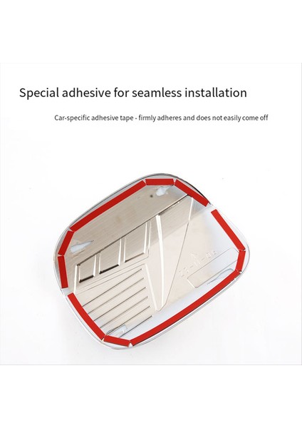 Mazda Cx-50 2023 Iç Aksesuarlar Için Karbon Fiber Tarzı Abs Yakıt Depi Yağ Kapak Kapak Trım (Yurt Dışından) modelleri