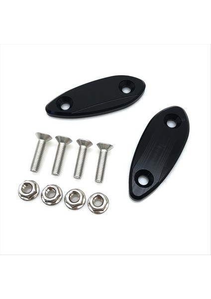 Kawasaki ZX25R 2021-2023 ZX6R 2009-2015 Motosiklet Bloğu Kapalı Plaka Dikiz Ayna Deliği Kapak Şasi Kodu Kodu Temel (Yurt Dışından)