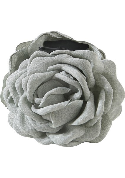 Leopar Desenli Çiçeklerin Tasarım Anlayışı Başın Tam Arkası Plaka Saç Tutma Klipsi Moda Çok Yönlü Mizaç Köpekbalığı Klipsi Saç Aksesuarları Saç Tokası Kadın (Yurt Dışından)