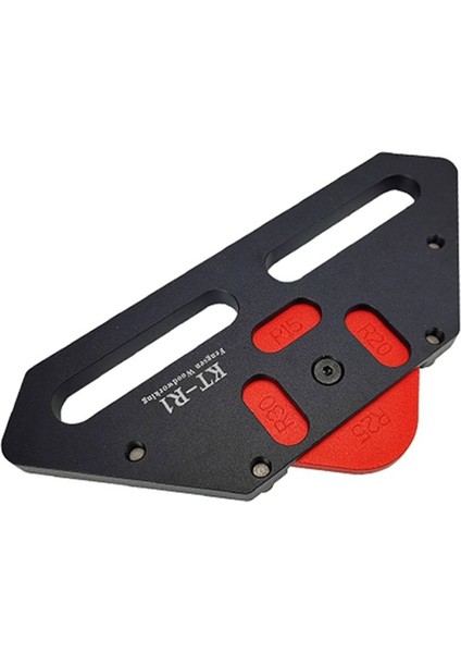 Kt-R1 Ağaç Işleme Arc Konumlandırma Şablonu Ahşap Yuvarlak Yuvarlak Köşe R Köşe Konumlandırma Plakası (Yurt Dışından) modelleri