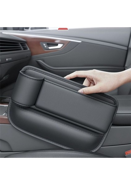 Araba Slit Organizer Depolama Klipsli Depolama Kutusu Şarj Organizatör Kupa Tutucu ile Sol Taraf+ Kupa Tutucu ile Sağ Taraf (Yurt Dışından) modelleri