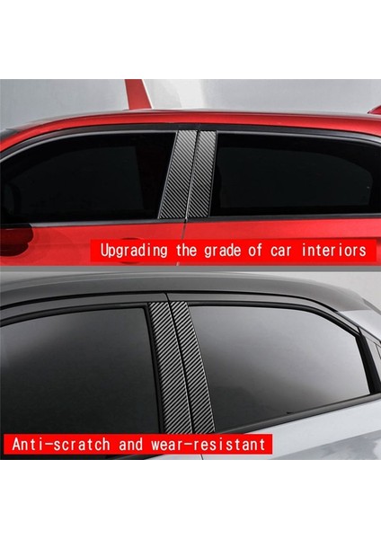 Araba Penceresi Kapı Sütunu B Sütunlar Honda Hrv 2022 2023 Ayna Etkisi Çıkartma Karbon Fiber (Yurt Dışından) fiyatları