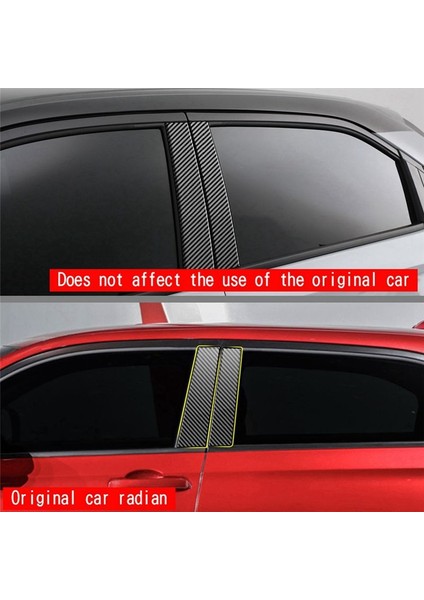 Araba Penceresi Kapı Sütunu B Sütunlar Honda Hrv 2022 2023 Ayna Etkisi Çıkartma Karbon Fiber (Yurt Dışından) fırsatları