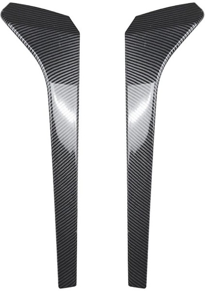 Vw Tiguan Mk2 R-Line 2017-2023 Karbon Fiber Desen Araba Arka Cam Poser Yan Kanat Kapağı Trim Araç Aksesuarları (Yurt Dışından)