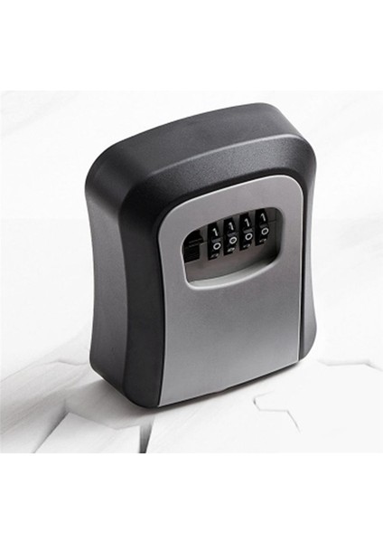 Duvar Montaj Anahtar Kilit Kutusu 4 Sayı Parola Kodu Güvenlik Kilidi Ev Ofis Anahtarı Güvenli Gizli Saklama Kutusu Organizatör (Yurt Dışından) fırsatları