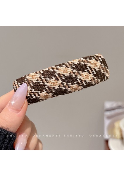 Narin Sonbahar ve Kış Saç Tokası Merad Kolej Tarzı Bb Klip Saç Kartı Alın Kırık Saç Yan Klip Başlıklar (Yurt Dışından)