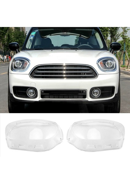 Bmw Mini Countryman Cooper Için F60 2017-2022 Araba Ön Farlar Kapak Su Geçirmez Açık Far Lens Sağ (Yurt Dışından) indirimleri